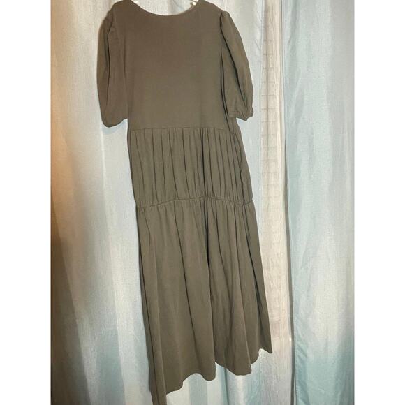 ZARA Women’s Green Maxi Dress Size M - Picture 1 of 5